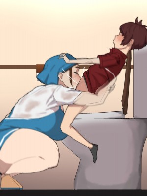 [摩伊那市 (絵子るび)] SEXでお悩み解決！美人な掃除のおばさん_300