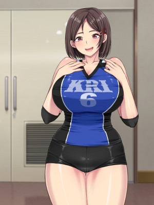 (同人CG集) [きれいなお姉さんは好きです会] ドスケベおっぱい ママさんバレー生ハメ合宿 合宿所の管理人の僕がムラムラママさんたちにヤリたい放題！_130