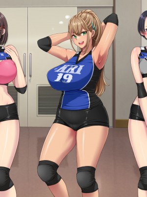 (同人CG集) [きれいなお姉さんは好きです会] ドスケベおっぱい ママさんバレー生ハメ合宿 合宿所の管理人の僕がムラムラママさんたちにヤリたい放題！_137