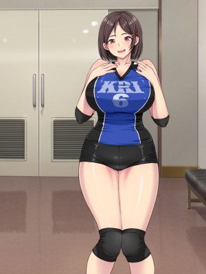 (同人CG集) [きれいなお姉さんは好きです会] ドスケベおっぱい ママさんバレー生ハメ合宿 合宿所の管理人の僕がムラムラママさんたちにヤリたい放題！_129