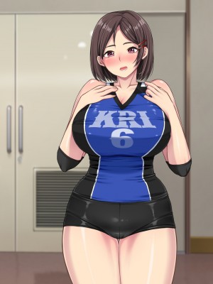(同人CG集) [きれいなお姉さんは好きです会] ドスケベおっぱい ママさんバレー生ハメ合宿 合宿所の管理人の僕がムラムラママさんたちにヤリたい放題！_145