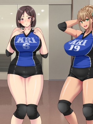 (同人CG集) [きれいなお姉さんは好きです会] ドスケベおっぱい ママさんバレー生ハメ合宿 合宿所の管理人の僕がムラムラママさんたちにヤリたい放題！_132