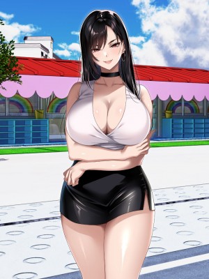 [アイチルワークス (林チェリー)] エッチな未亡人に誘惑され、妻がいるのに孕ませた話_024