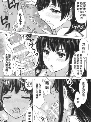 (C103) [studio A (稲鳴四季)] 魅惑的に雪ノ下姉妹が篭絡してくる。 (やはり俺の青春ラブコメはまちがっている。) [甜族星人x我不看本子汉化]_05