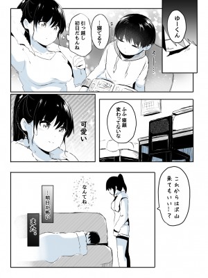 [たぬきこうぼう] 壁穴に気づいた隣人の幼馴染のお姉ちゃんがショタっ子をおかずにする話_009