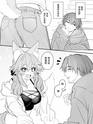 [やみつき本舗 (ワイズスピーク)] タマモ大学物語 (Fate／EXTRA CCC) [颠佬旅者汉化组] [DL版]_02