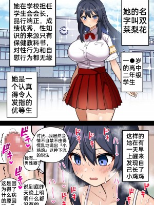 [ほたる] 後天性ふたなりjkが性欲に負けてシコ猿になる話1-3 [百歌道个人汉化］_06