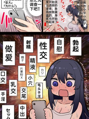 [ほたる] 後天性ふたなりjkが性欲に負けてシコ猿になる話1-3 [百歌道个人汉化］_07