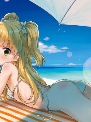 [青空少女 (白根戴斗)] りかと海で♡ (アイドルマスター シンデレラガールズ) [中国翻訳] [DL版]_8