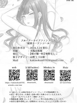 (せんせーのアーカイブ11) [柿の種一粒 (柿野なしこ)] 錠前カーテンコール (ブルーアーカイブ) [空気系☆漢化]_28