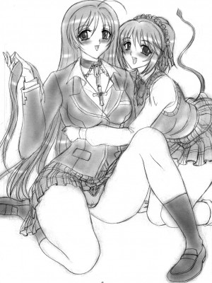 [M男个人汉化] (ふたけっと 4) [ヨモスエ同好会 (げしょ一郎)] FUTANARIとVAMPIRE (ロザリオとバンパイア)_047