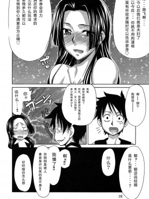 [graviton个人汉化] (C77) [GOLD RUSH (鈴木あどれす)] Love Love Hurricane II (ワンピース)_27