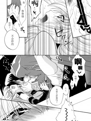 [脸肿汉化组] (C76) [APRICOTTEA (みなみ)] I want you! (コードギアス 反逆のルルーシュ)_023