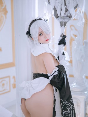 [日奈娇] 2B奶盖女仆_051