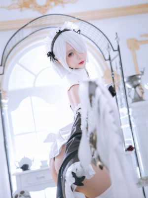 [日奈娇] 2B奶盖女仆_023