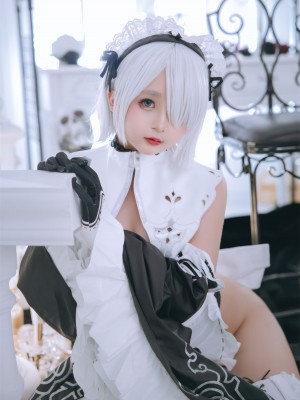 [日奈娇] 2B奶盖女仆_040