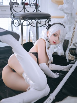 [日奈娇] 2B奶盖女仆_056