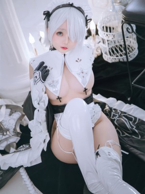 [日奈娇] 2B奶盖女仆_036