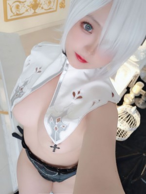 [日奈娇] 2B奶盖女仆_079