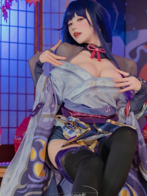 黏黏团子兔 - 3月作品原神雷电将军_25