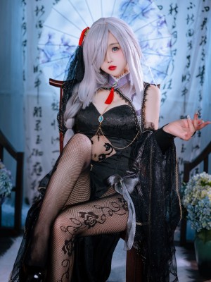 日奈娇 - 申鹤旗袍_02