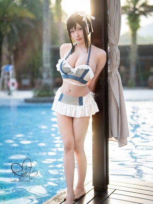 Hane Ame 雨波 - Tifa swimsuit_02