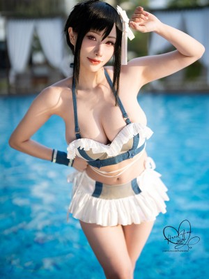 Hane Ame 雨波 - Tifa swimsuit_04
