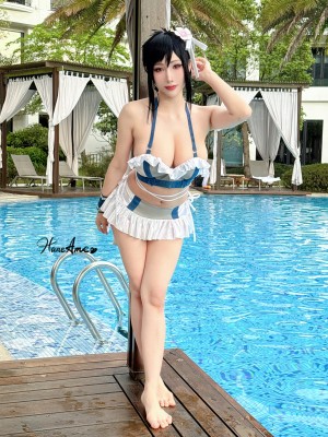 Hane Ame 雨波 - Tifa swimsuit_30