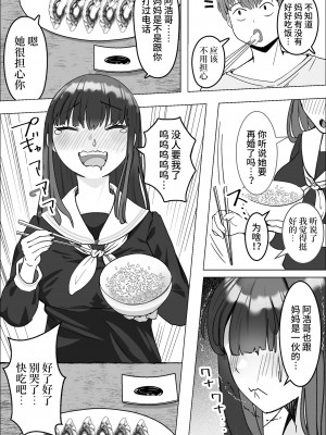 [枕木ざぶとん] 家出してきた巨乳幼馴染とあまあまセックスする話 [中国翻訳]_06