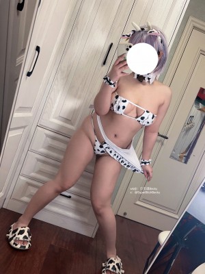 贝贝琪Becky - 塞西莉亚奶牛装_16