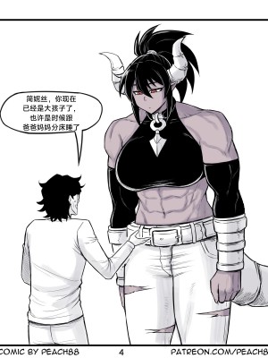 [PeaCh88] 魔王女朋友 Demon King GF ch1-8 (+Patreon extra) ［无机咖啡酸个人汉化］_127