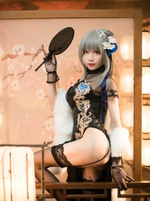 Tomoyo酱-碧蓝-路易九世旗袍-20p_18