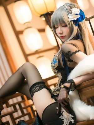 Tomoyo酱-碧蓝-路易九世旗袍-20p_15