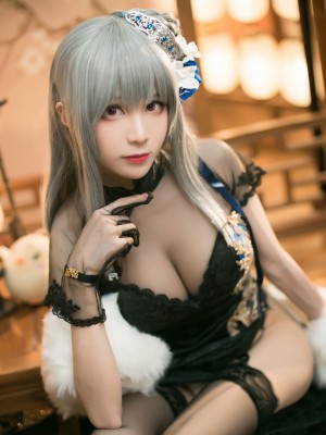 Tomoyo酱-碧蓝-路易九世旗袍-20p_03
