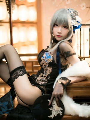 Tomoyo酱-碧蓝-路易九世旗袍-20p_14