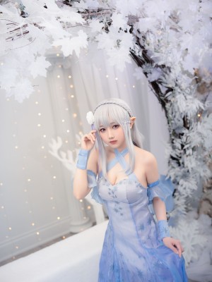 [小木曾AYA]Re0爱蜜莉雅 水晶礼服_04
