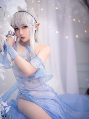 [小木曾AYA]Re0爱蜜莉雅 水晶礼服_12
