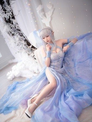 [小木曾AYA]Re0爱蜜莉雅 水晶礼服_15