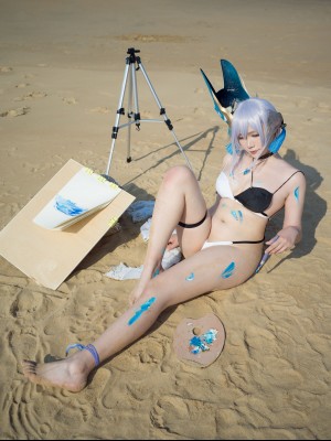 麻花麻花酱 - Tosa Swimsuit_25