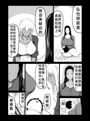 [ちゃえ] 友達がボクのオバとママでガチぬき［百歌道个人汉化］_07