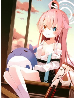 [桃色電波塔 (雪傘)] ホシノと宝探しをする話し (Blue Archive) [DL版]_03