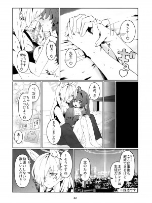 (C103) [ぽむぽむあべんじゃー (豊橋)] 先生を早く抱け! (ブルーアーカイブ)_31