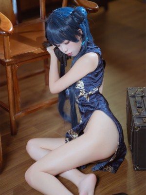 [是三不是世w] 碧蓝档案 妃咲旗袍_32