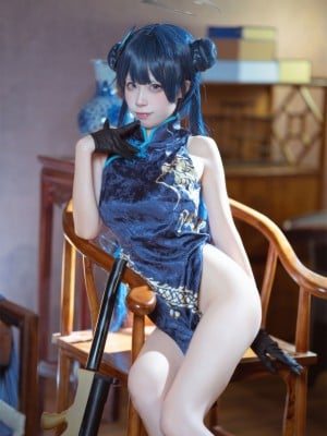 [是三不是世w] 碧蓝档案 妃咲旗袍_10