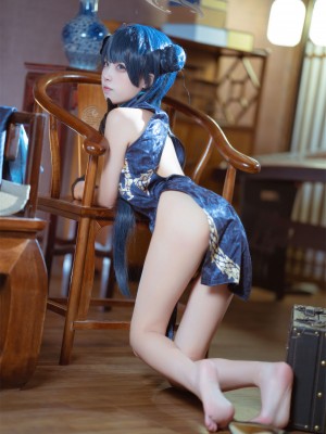 [是三不是世w] 碧蓝档案 妃咲旗袍_30