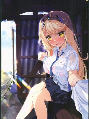 (C103) [わつき屋 (わつきるみ、結城成)] RE：COLORS!#04 制服遊戯 私を楽園に連れていって!？ (ゼノブレイド2) [中国翻訳]_39