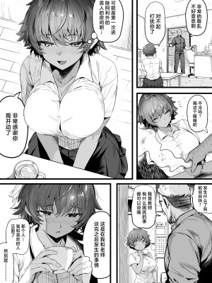 [関西漁業協同組合 (丸新)] 陸上部のボクっ娘同級生が中年顧問にメスにされる一部始終｜田径部的女汉子同级生被中年顾问雌性化的全过程 [欶澜汉化组] [DL版]_021