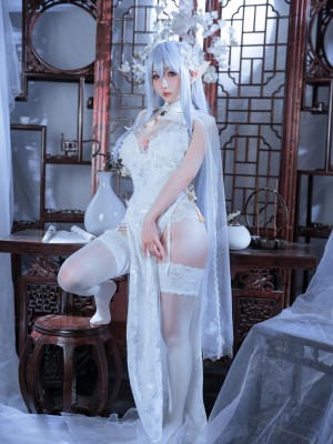rioko凉凉子 - 阿尔比恩旗袍_11