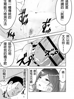 [リゾマン漫画工房 (ふみ)] 悪徳産婦人科医に検査と称して即ハメ中出しされた人妻 [中国翻訳]_22