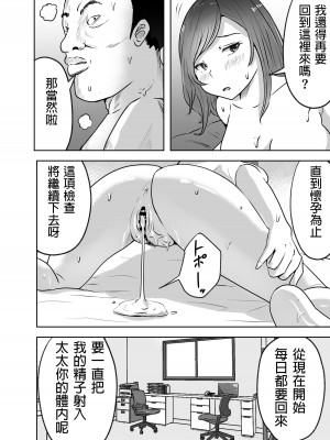 [リゾマン漫画工房 (ふみ)] 悪徳産婦人科医に検査と称して即ハメ中出しされた人妻 [中国翻訳]_41